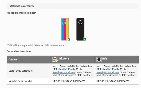 Inkjet411 France  Cartouches d'encre HP 303